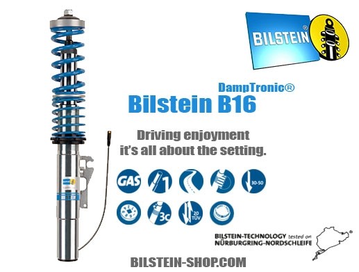 Bilstein Porsche 911 (997) Cabrio 3.8 Carrera 4S B16 Damptronic