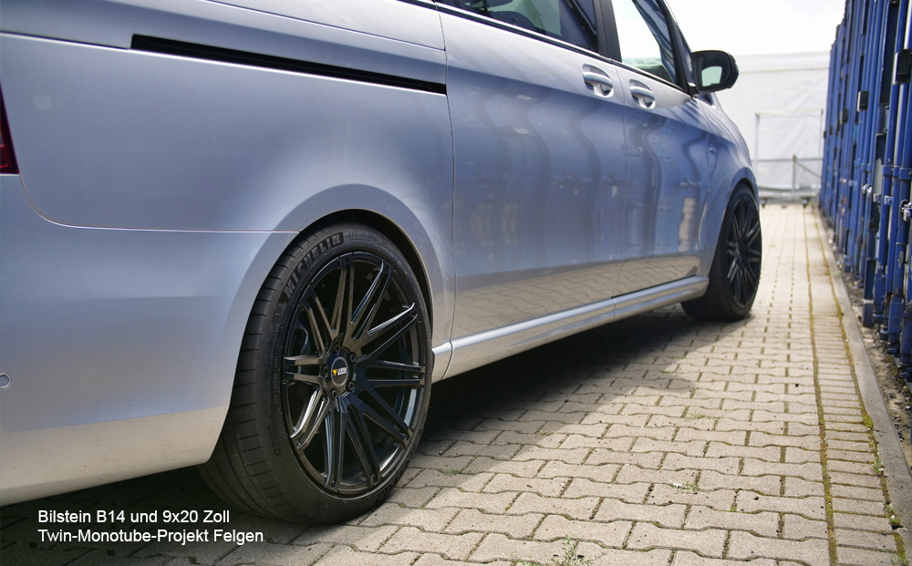 Mercedes V W447 2WD Bilstein B14 PSS Schroefset